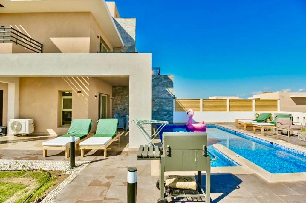 Hurghada Sahl Hasheesh Sea-View Villa With Private Pool Bagian luar foto