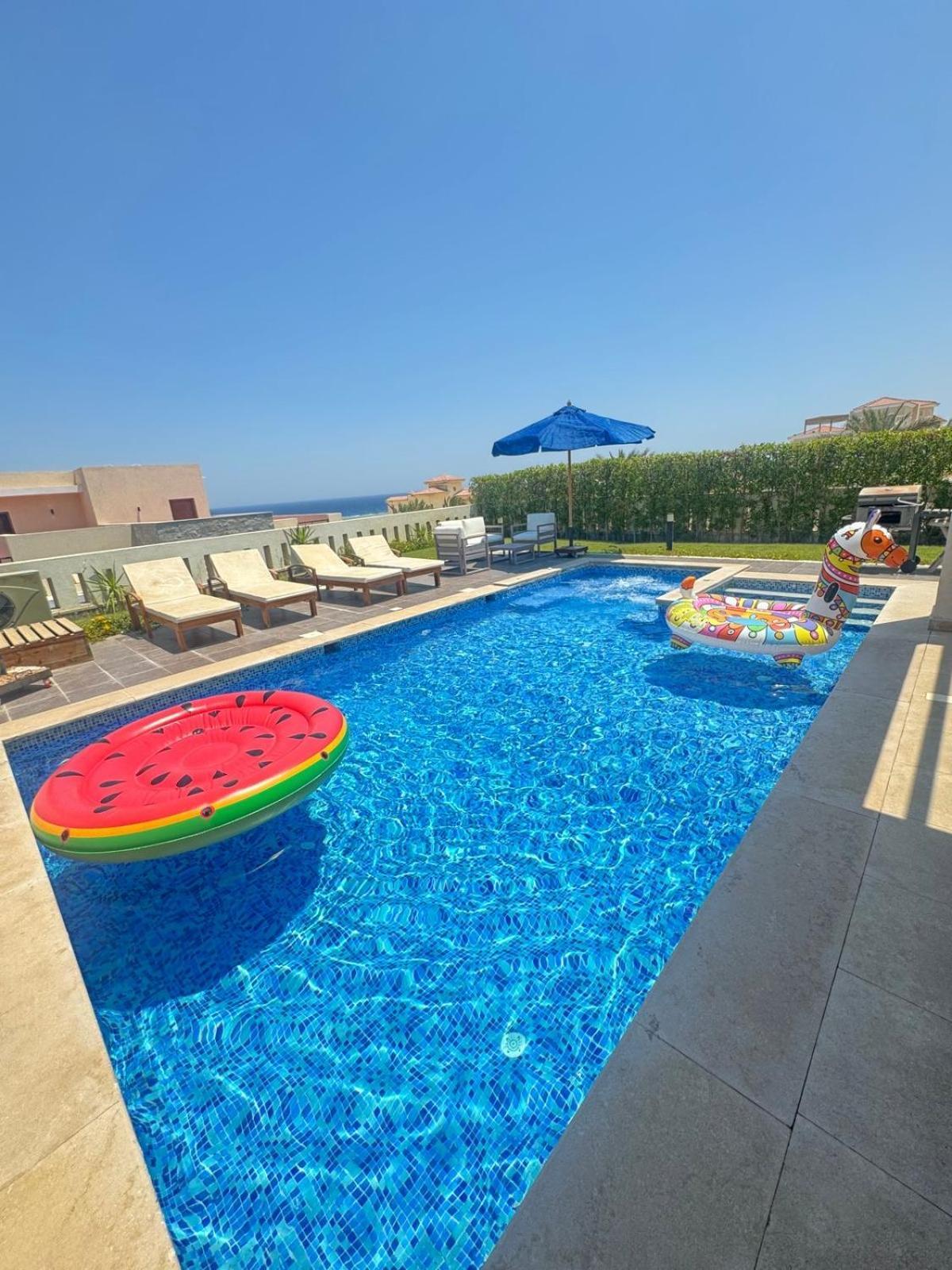 Hurghada Sahl Hasheesh Sea-View Villa With Private Pool Bagian luar foto