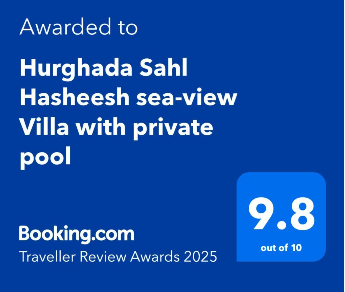 Hurghada Sahl Hasheesh Sea-View Villa With Private Pool Bagian luar foto
